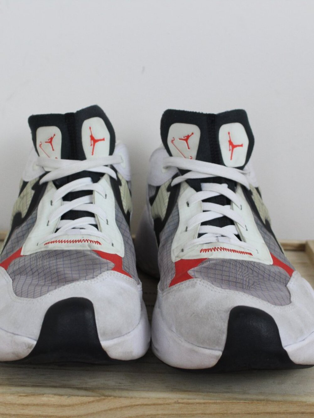 Size 13 - Jordan Delta Breathe White Red Black